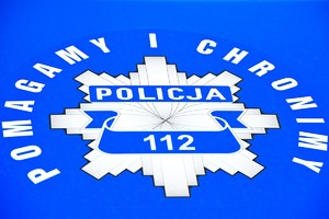 Zdjęcie z napisem Pomagamy i chronimy