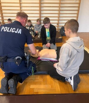 Lekcja instruktażowa z pierwszej pomocy