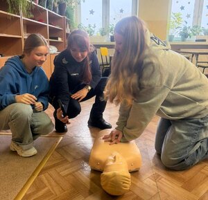 Lekcja instruktażowa z pierwszej pomocy