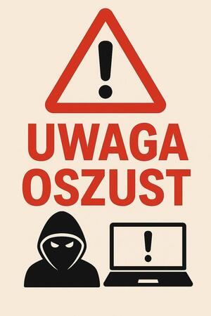 Zdjęcie ostrzega przed oszustami